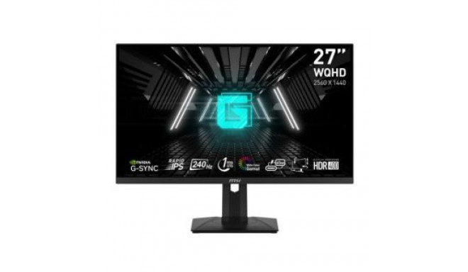 MSI LCD Monitor||G274QPX|27"|Gaming|Panel IPS|2560x1440|16:9|240Hz|Matte|1 ms|Swivel|Pivot|Height ad