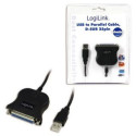 Logilink adapter USB 2.0 - Paralel (LPT) DB25 1,8m