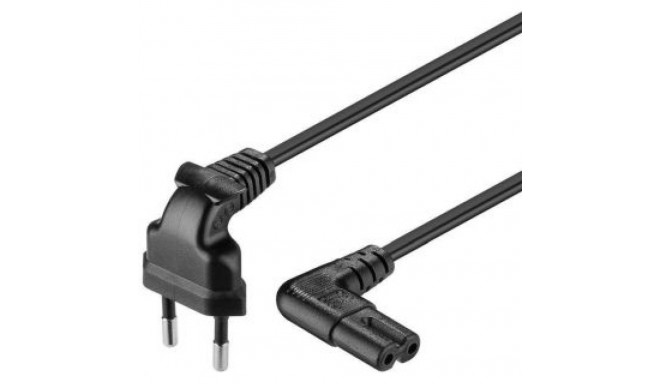 Goobay 97350 Euro connection cord, both ends angled 2 m