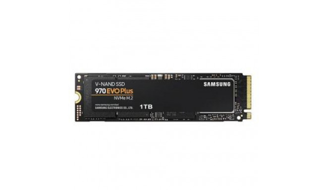 Samsung 970 Evo Plus 1000 GB, SSD interface M.2 NVME, Write speed 3300 MB/s, Read speed 3500 MB/s