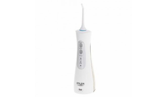 Adler Travel Oral Irrigator AD 2176 Oral irrigator, 150 ml, Number of heads 2, White, Number of teet