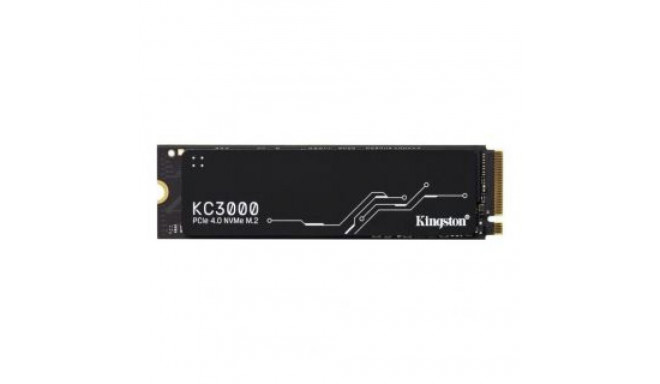 Kingston SSD||KC3000|1TB|M.2|NVMe|3D TLC|Write speed 6000 MBytes/sec|Read speed 7000 MBytes/sec|TBW 