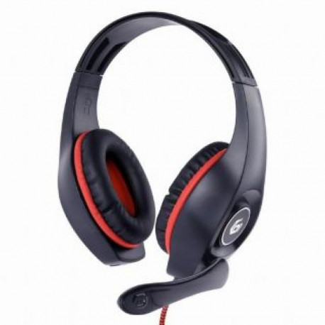 Gembird HEADSET GAMING/RED/BLACK GHS-05-R