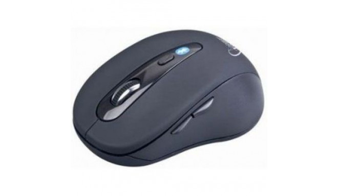 Gembird MUSWB2 Optical Bluetooth mouse, Wireless connection, 6 button, Black, Grey