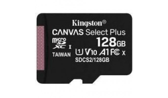 Kingston MEMORY MICRO SDXC 128GB UHS-I/SDCS2/128GBSP