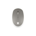 Natec Mouse Harrier 2 Wireless, White/Grey, Bluetooth