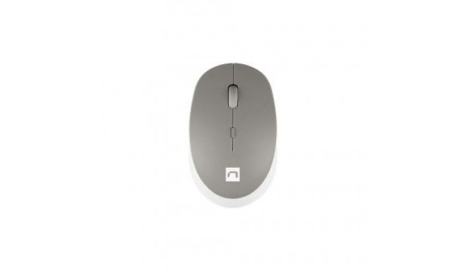 Natec Mouse Harrier 2 Wireless, White/Grey, Bluetooth