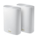 Asus ZenWiFi AX Hybrid (XP4) (2pk White) 802.11ax, 574+1201 Mbit/s, Ethernet LAN (RJ-45) ports 2, Me