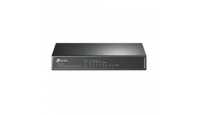 TP-Link Switch TL-SF1008P Unmanaged, Desktop, 10/100 Mbps (RJ-45) ports quantity 8, PoE ports quanti