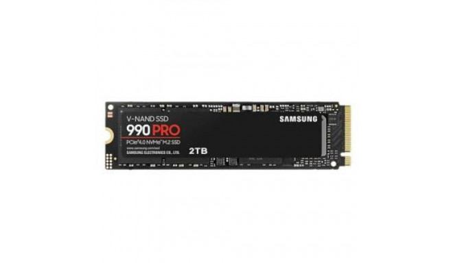 Samsung SSD||990 PRO|2TB|M.2|PCIE|NVMe|MLC|Write speed 6900 MBytes/sec|Read speed 7450 MBytes/sec|2.