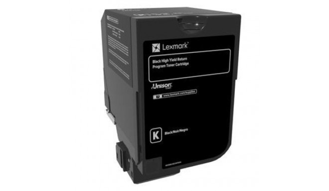 LEXMARK 20K Black Return Program Toner Cartridge (CS720, CS725)