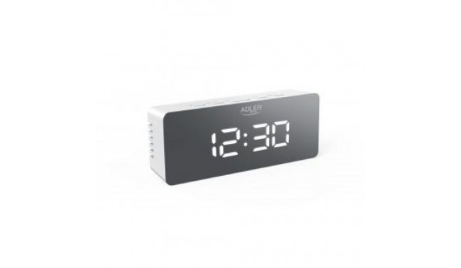 Adler Alarm Clock AD 1189W White