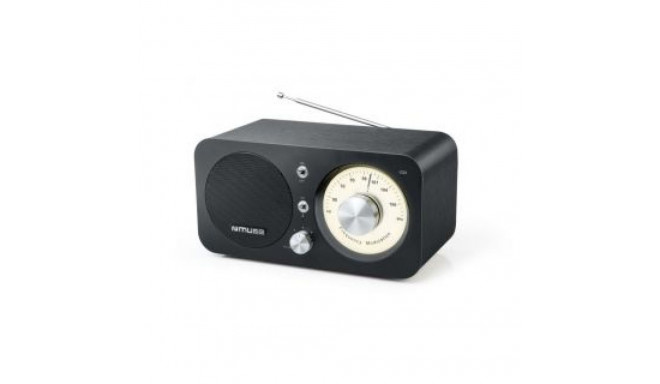 Muse M-095 BT Radio, Bluetooth / NFC, Portable, Black