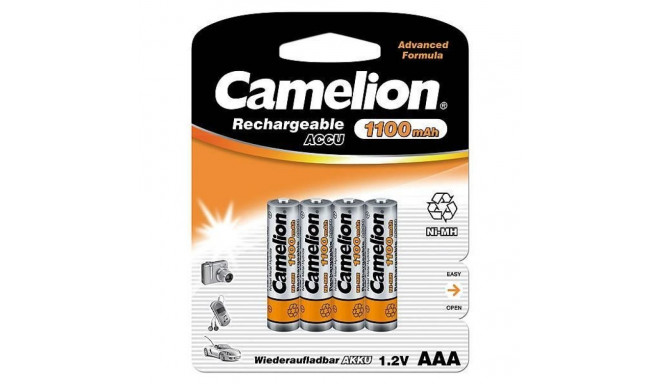 Camelion AAA/HR03, 1100 mAh, Rechargeable Batteries Ni-MH, 4 pc(s)