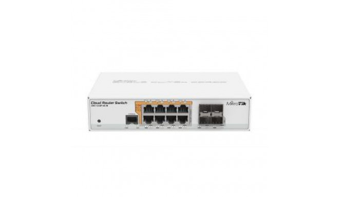 Mikrotik Switch||8x10Base-T / 100Base-TX / 1000Base-T|4xSFP|1xConsole|CRS112-8P-4S-IN