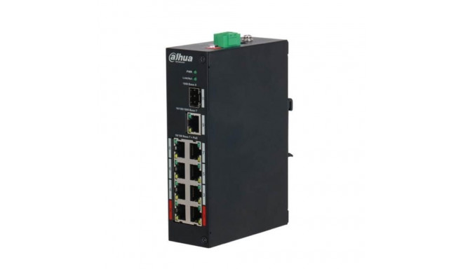 DAHUA Switch||PFS3110-8ET-96-V2|PoE ports 8|96 Watts|DH-PFS3110-8ET-96-V2