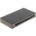 DAHUA Switch||PFS3010-8ET-96-V2|Desktop/pedestal|PoE ports 8|96 Watts|DH-PFS3010-8ET-96-V2