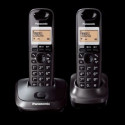 Panasonic Cordless KX-TG2512FXT Black, Caller ID, Wireless connection, Phonebook capacity 50 entries