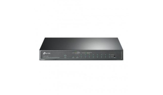 TP-Link 10-Port Gigabit Easy Smart Switch with 8-Port PoE+ TL-SG1210MPE Web managed, Desktop, Power 