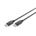 Digitus DisplayPort Connection Cable AK-340100-010-S Black, DP to DP, 1 m