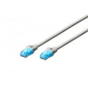 Digitus Patch cord CAT 5e U-UTP PVC AWG 26/7, 10 m, Grey