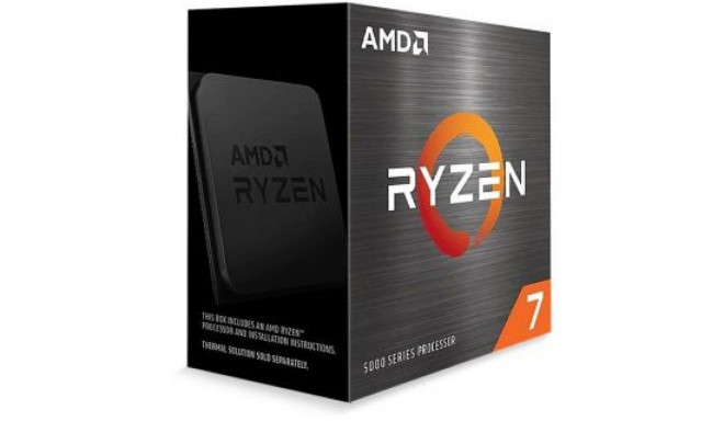 AMD Ryzen 7 5700X, 3.4 GHz, AM4, Processor threads 16, Packing Retail, Processor cores 8, Component 