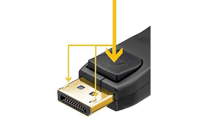 Goobay Connector Cable 1.2 Displayport, 3 m