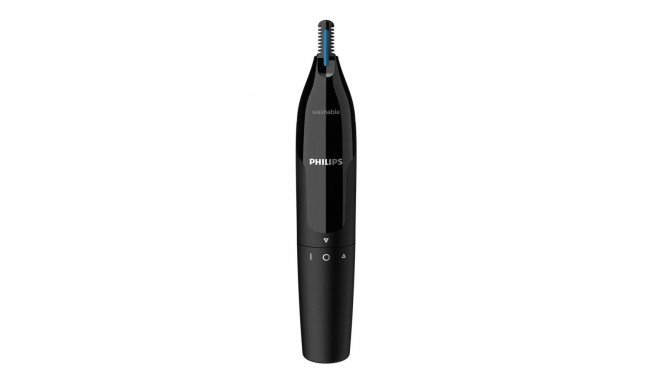 Philips Nose and Ear Trimmer NT1650/16 Wet&Dry, Black, Cordless