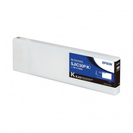 Epson SJIC30P(K) must tindikassett printerile ColorWorks C7500G