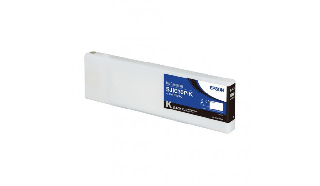 Epson SJIC30P(K) tindikassett ColorWorks C7500G jaoks (must)