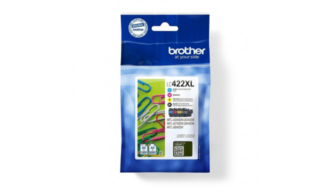 Brother LC422XLVAL ink cartridge 4 pc(s) Original Black, Cyan, Magenta, Yellow