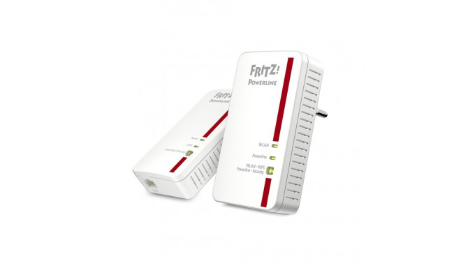 FRITZ!Powerline 1240E WLAN Set 1200 Mbit/s Ethernet LAN Wi-Fi White 1 pc(s)