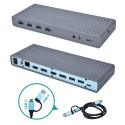 i-tec USB 3.0 / USB-C / Thunderbolt 3 kahe ekraani dokkimisjaam