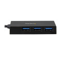 StarTech.com 4-pordiline USB-C jaotur - USB-C 1x USB-C ja 3x USB-A - USB 3.0 jaotur - 5Gbps