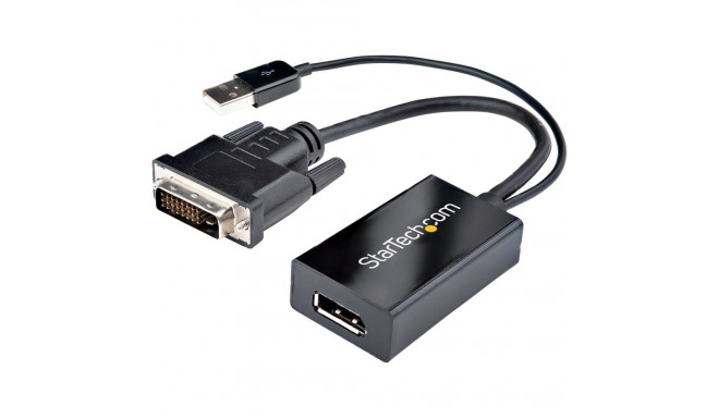 StarTech.com DVI DisplayPorti adapter - USB-toide - 1920 x 1200 - DVI DisplayPorti muundur - Videoad