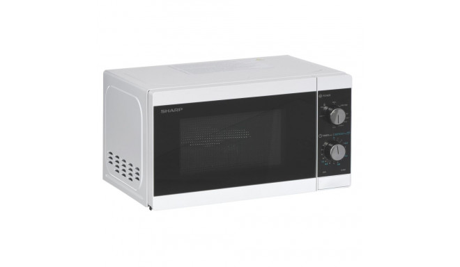 Sharp YC-MG01E-W microwave Countertop Grill microwave 20 L 800 W Black, White