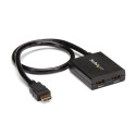 StarTech.com 4K HDMI 2-pordiline videosplitter – 1x2 HDMI splitter – Toide USB või toiteadapteriga –