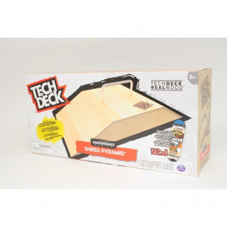 Tech Deck Performance Series Shred Pyramid komplekt metallist reelingu ja eksklusiivse Blind sõrmela
