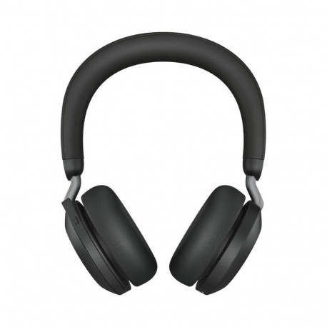 Jabra Evolve2 75 - USB-A MS Teams koos lauaalusega - must