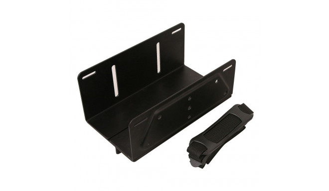 Techly ICA-CS 62 CPU holder Desk-mounted CPU holder Black