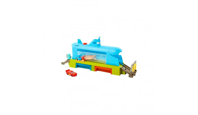 Disney Pixar Cars värvimuutev Whale Car Wash mängukomplekt