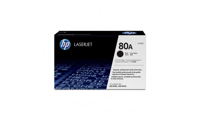 HP 80A - sort - original - LaserJet -