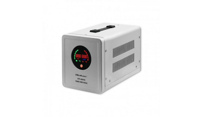 Qoltec 50720 Uninterruptible power supply UPS 800VA/560W | 12/230V converter with AVR