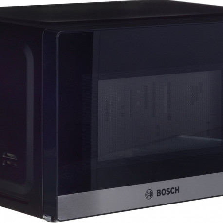Bosch Serie 2 FFL023MS2 microwave Countertop Solo microwave 20 L 800 W Black, Stainless steel
