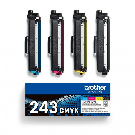Brother TN-243CMYK originaal toonerikassett 1 tk must, tsüaan, magenta, kollane