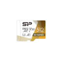 Silicon Power Superior Pro Colorful memory card 512 GB MicroSDXC Class 10 UHS-I + SD adapter (SP512G