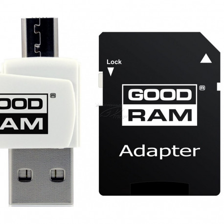 Goodram  All in one  M1A4-0640R12 memory card 64 GB MicroSDXC Class 10 UHS-I +  The card reader
