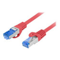 LANBERG patchcord cat.6A FTP 0.5m red