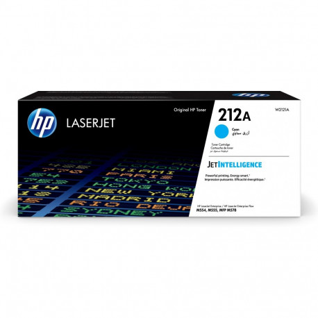 Tooner HP W2121A 212A Cyan  4500lk Color LaserJet Enterprise M554dn, M555dn/x, MFP M578dn/f