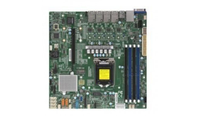 SUPERMICRO SERVER MB C242 S1151 MATX/MBD-X11SCL-LN4F-B